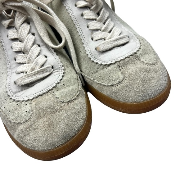 ISABEL MARANT- Bryce Suede and Leather Sneakers 40 - Picture 4 of 12